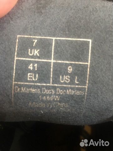 Ботинки Dr Martens 1460 w Мартинсы