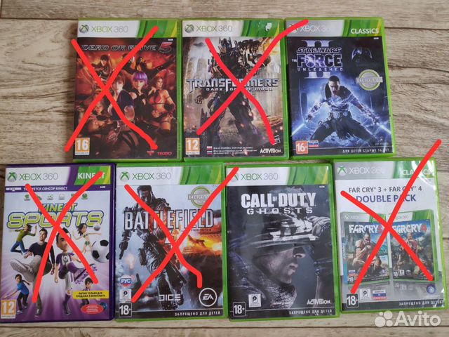Оригинальные игры Xbox 360 Оригинальные игры Xbox 360