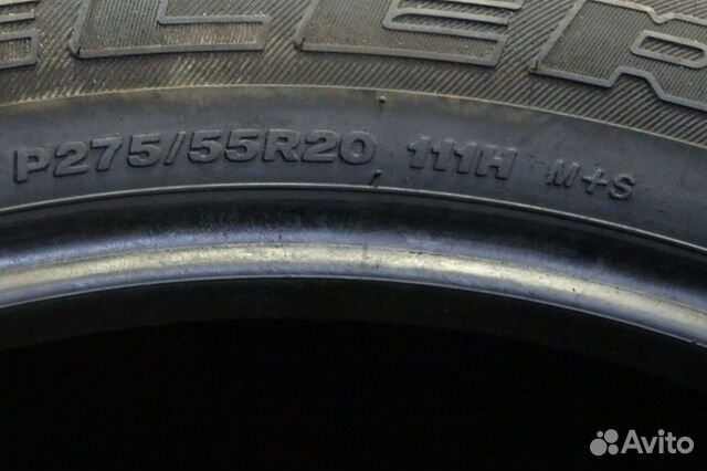 275 55 R20 Bridgestone Dueler Hl Alenza plus