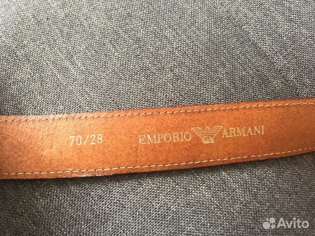 Ремень Emporio Armani 100 кожа 70/28