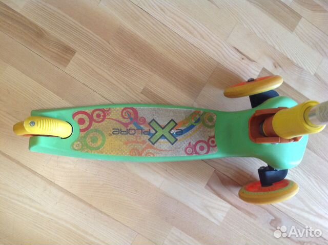 Самокат трехколесный Explore tredia sport+ Игрушка