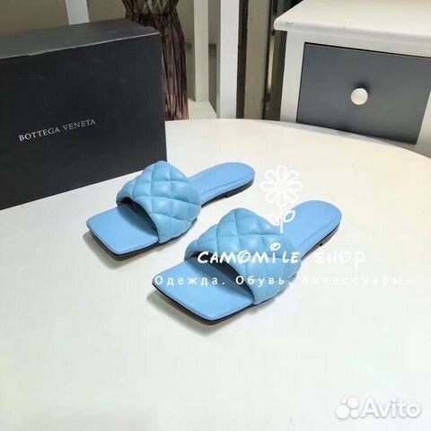 Шлёпанцы Bottega Veneta (36-40) Premium