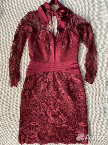Платье Karen Millen марсала Платье Karen Millen марсала