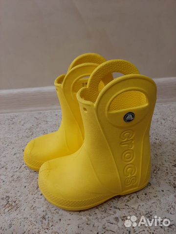 Детские сапоги Crocs C8 (размер 25-26)