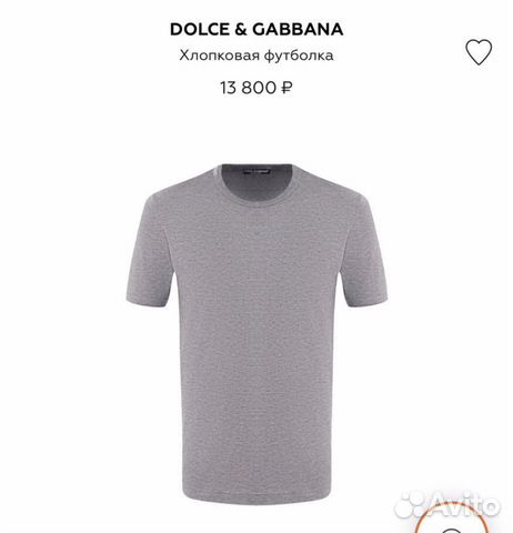 Футболка Dolce&gabbana