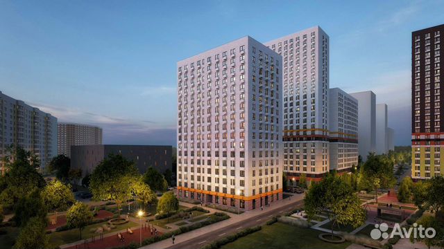 1-к квартира, 35.7 м², 18/25 эт.
