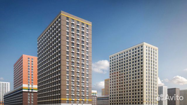 1-к квартира, 35.8 м², 5/25 эт. 1-к квартира, 35.8 м², 5/25 эт.