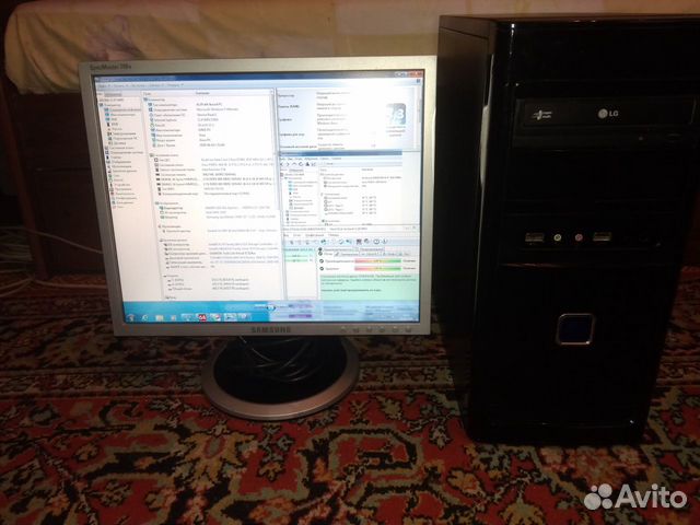 Core 2 Duo E7500 - 4GB HDD 500GB + монитор Core 2 Duo E7500 - 4GB HDD 500GB + монитор