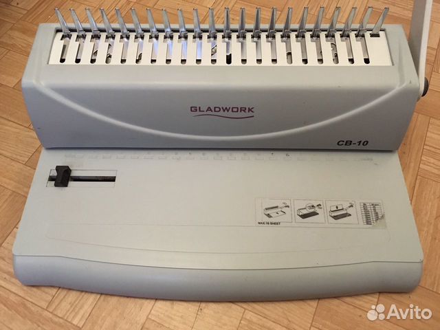 Брошюратор-переплётчик Gladwork CB-10, Офис сшивка Брошюратор-переплётчик Gladwork CB-10, Офис сшивка