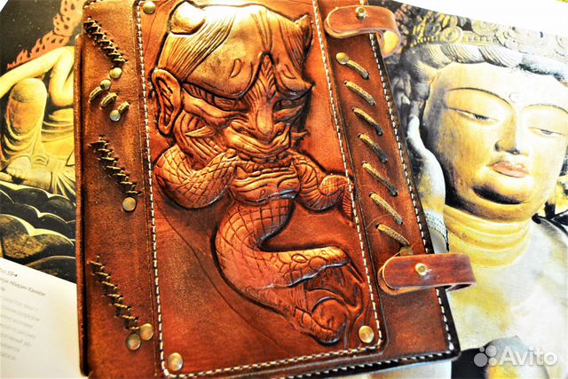 Ежедневник кожаный, ручной работы Ежедневник кожаный, ручной работы