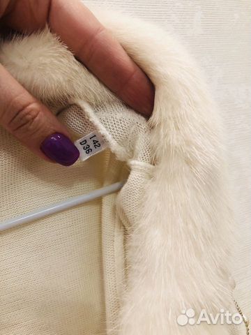 Кардиган Blumarine с норкой оригинал в идеале