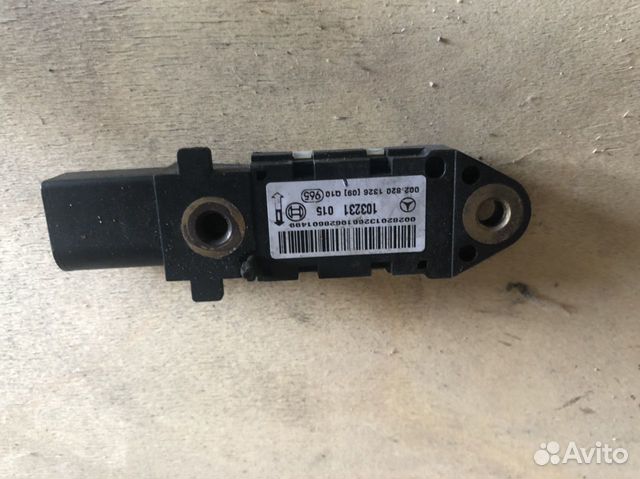 Датчик удара srs airbag w211 a0028201326
