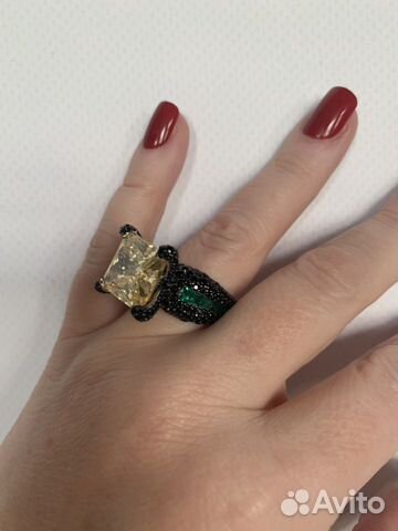 Кольцо серебро 925 цирконы Кольцо серебро 925 цирконы