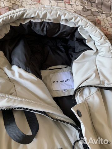 Куртка подростковая off-white