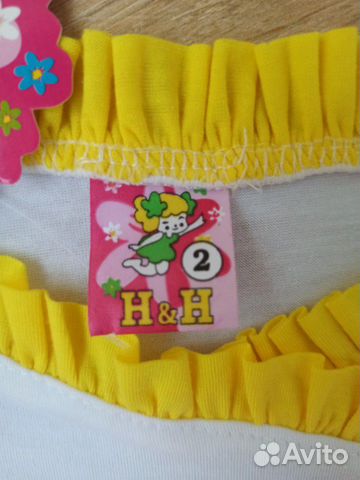 Летний костюм на девочку новый