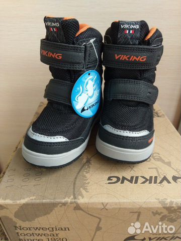 Зимние ботинки Viking, новые, 15.8см по стельке Зимние ботинки Viking, новые, 15.8см по стельке