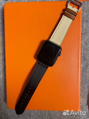 Кожаный ремешок Apple Watch (Hermes) Кожаный ремешок Apple Watch (Hermes)