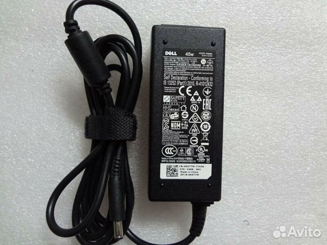 Блок питания Dell 19.5V 2.31A 45W, dp/n 070vtc