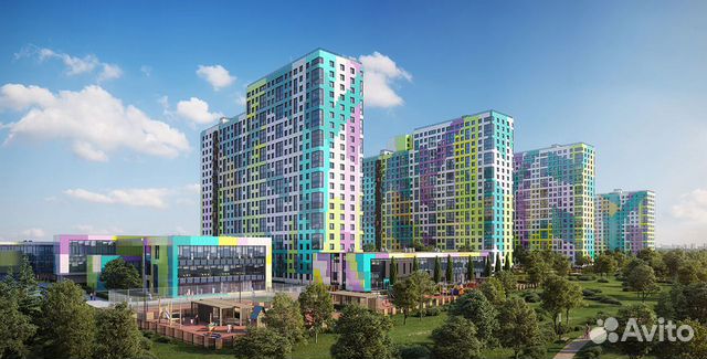 2-к квартира, 63.1 м², 13/25 эт. 2-к квартира, 63.1 м², 13/25 эт.