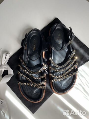 Сандалии Chanel