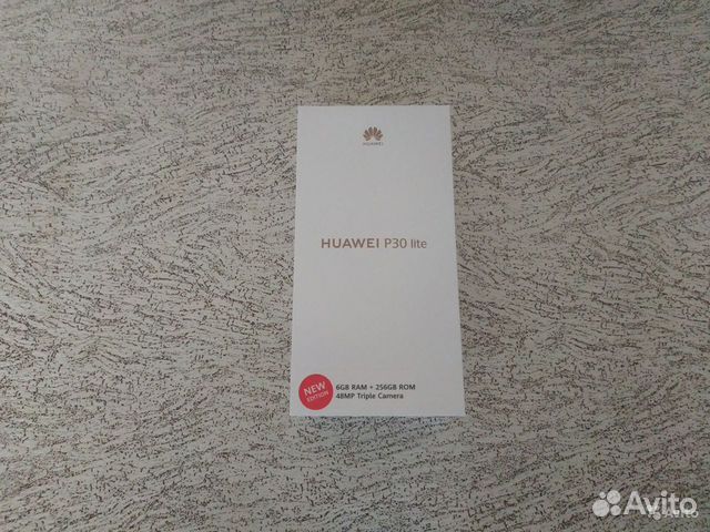 Huawei P30 Lite 6/256Гб, NFS, 8 ядер, Новый