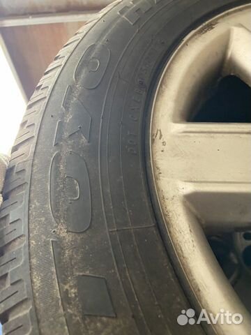 Резина toyo лето б/у 3 штуки