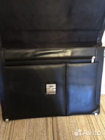 Портфель мужской, чёрный