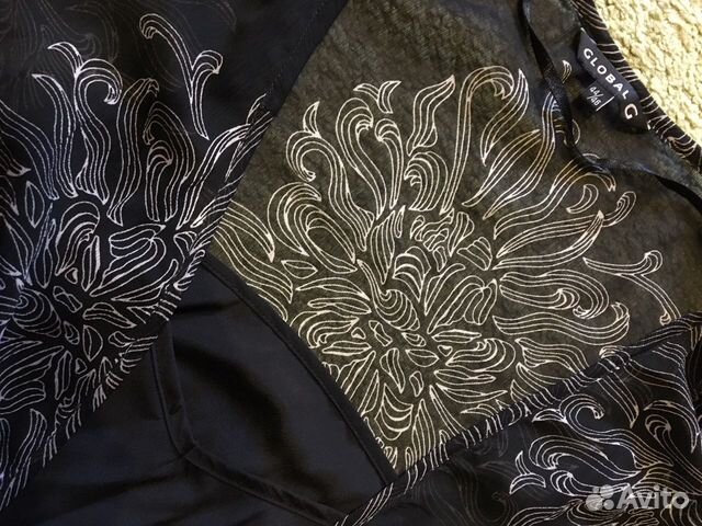 Блузка женская двойка Global размер 50-52 Блузка женская двойка Global размер 50-52