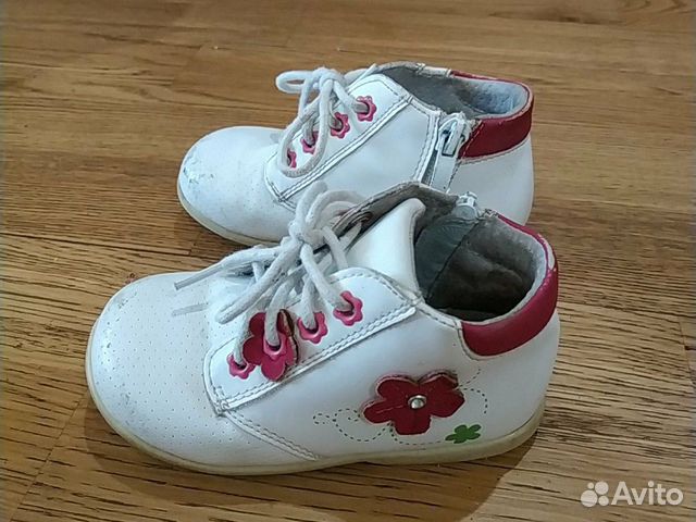 Ботиночки кожаные,23 р(14см) Ботиночки кожаные,23 р(14см)