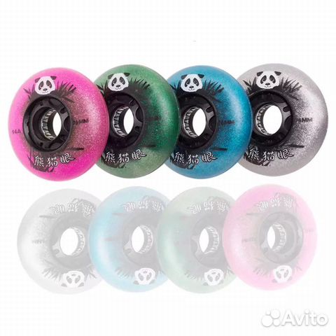 Колеса Panda Светящиеся для роликов Колеса Panda Светящиеся для роликов