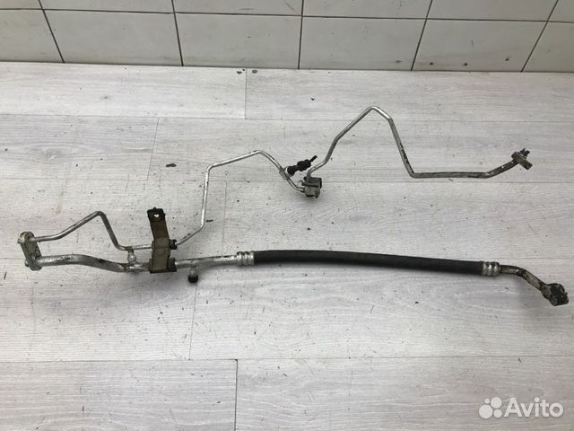 Трубка кондиционера длинная Kia Rio 1 A5D 2003 Трубка кондиционера длинная Kia Rio 1 A5D 2003