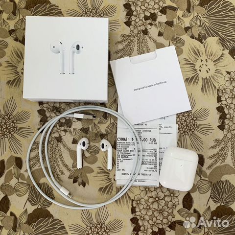 AirPods 2 версия Оригинал AirPods 2 версия Оригинал