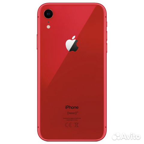 Смартфон Apple iPhone XR 64GB RED-black новый рст Смартфон Apple iPhone XR 64GB RED-black новый рст