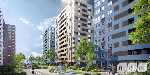 1-к квартира, 18.9 м², 9/13 эт. 1-к квартира, 18.9 м², 9/13 эт.
