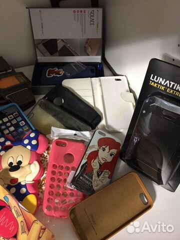 Куча чехлов iPhone 5 5S 5SE 6 6s и тд