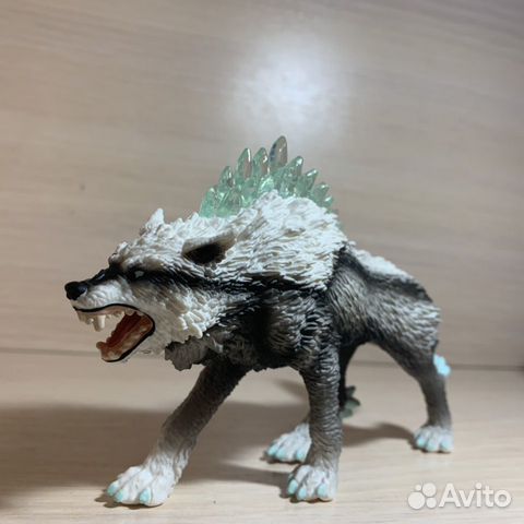 Schleich снежный волк,пещерный медведь