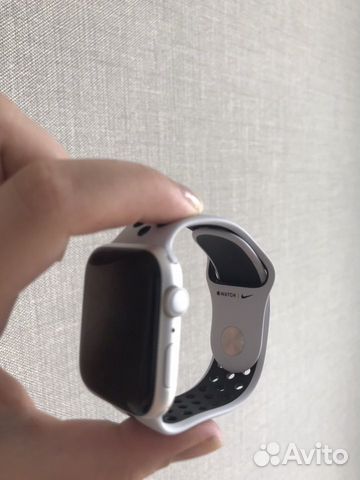 Apple Watch Nike Series 5 GPS, 44mm Silver Alumini Apple Watch Nike Series 5 GPS, 44mm Silver Alumini