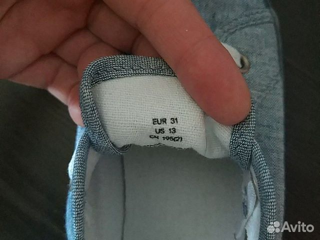 Кеды на мальчика HM, размер 31 Кеды на мальчика HM, размер 31
