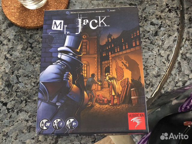 Mr. Jack настольная игра Mr. Jack настольная игра