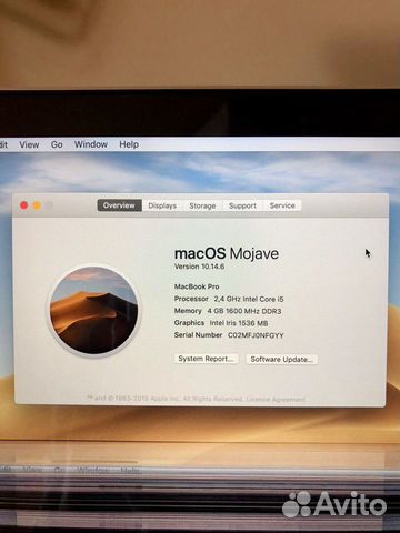 Macbook Pro 13 late 2013 (повреждена матрица)