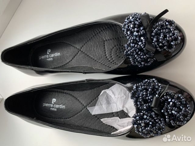 Балетки туфли черные Pierre Cardin Балетки туфли черные Pierre Cardin