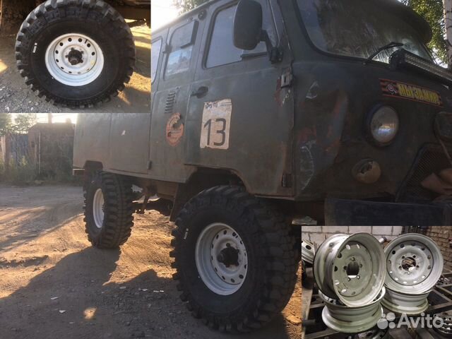 Диски с изменённым вылетом соболь,уаз,Баргузин