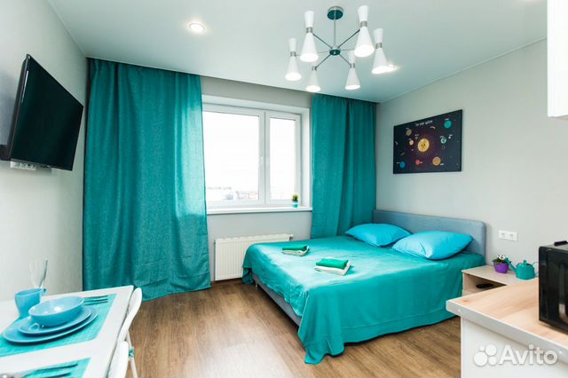 

Квартира-студия, 25 м², 1 кровать