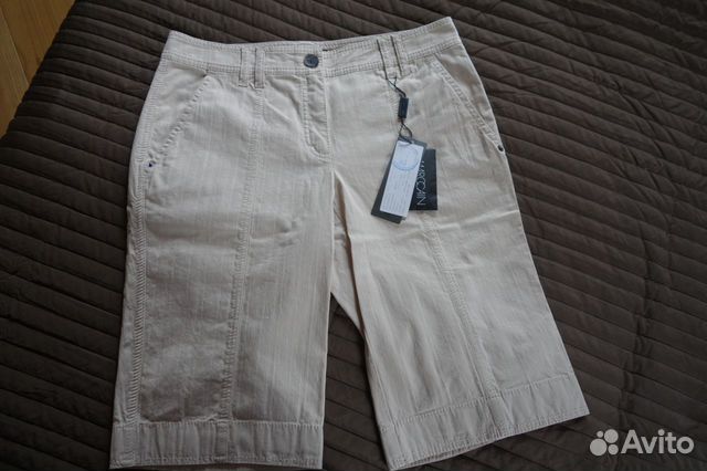 Шорты женские белые, хлопок Marccain 44-46 р. Новы