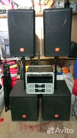 Комплект звука: Jbl mrx 500 и jbl mrx 518 sab