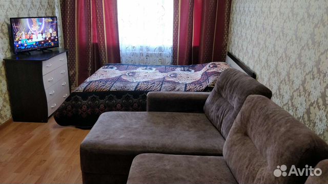 

1-к. квартира, 42 м², 2 кровати