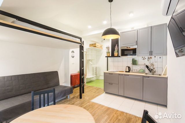 

Квартира-студия, 26 м², 2 кровати
