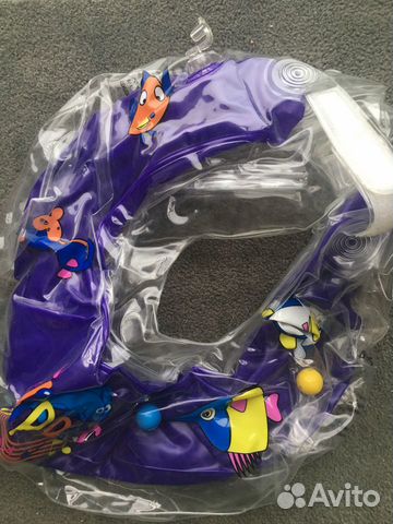 Надувной круг на шею малыша