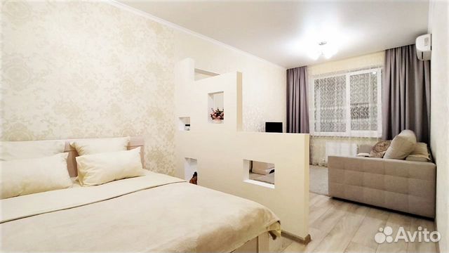 

1-к. квартира, 43 м², 2 кровати