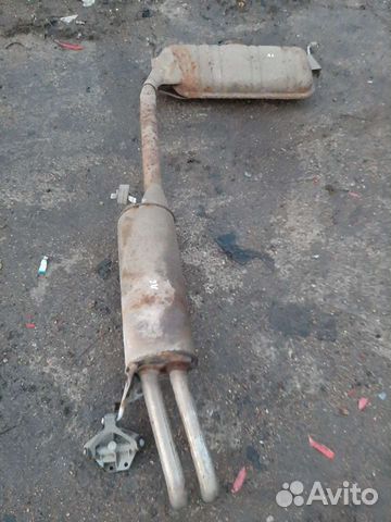Ауди А6 глушитель